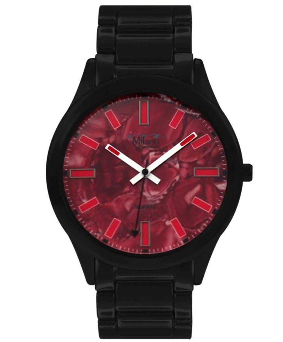 black & red classic watch-Deals you Love