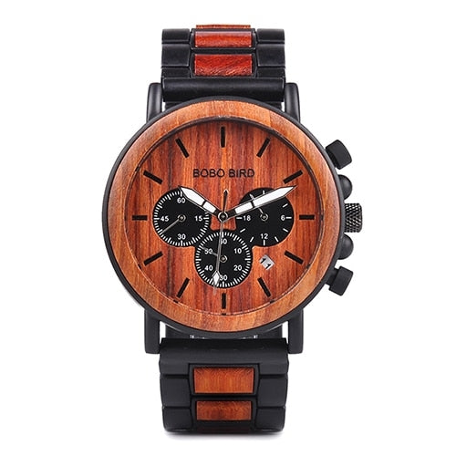 wood men's watch-Deals you Love