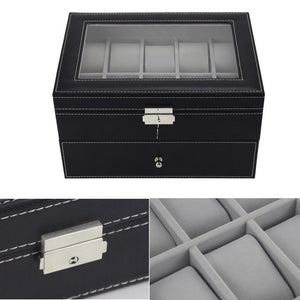 double layered watch box-Deals you Love