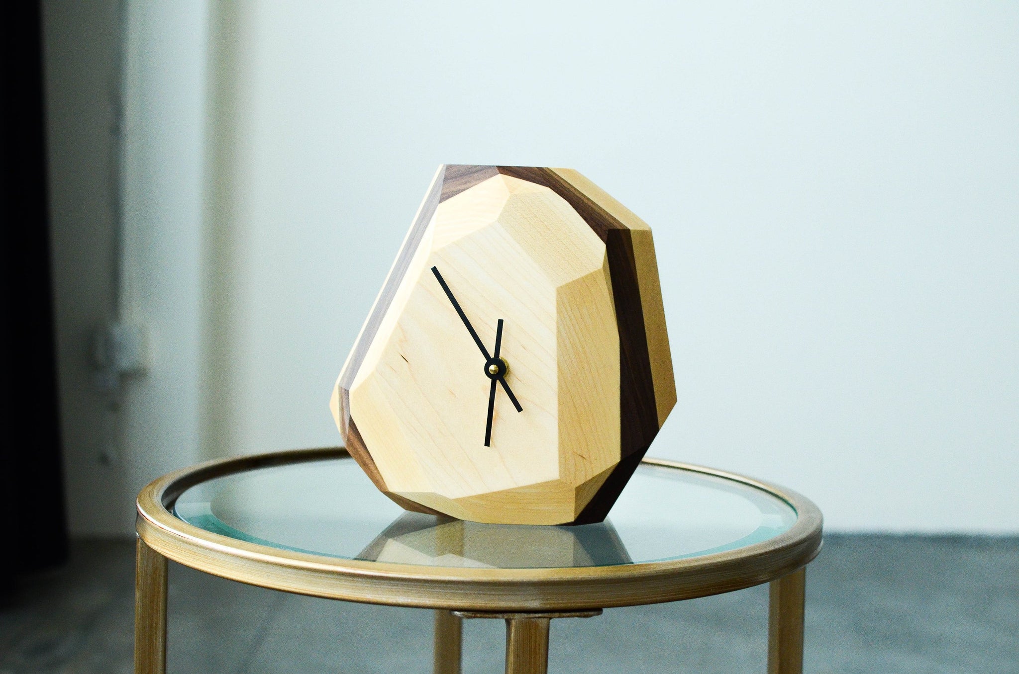 handmade geometric wall & table clock-Deals you Love