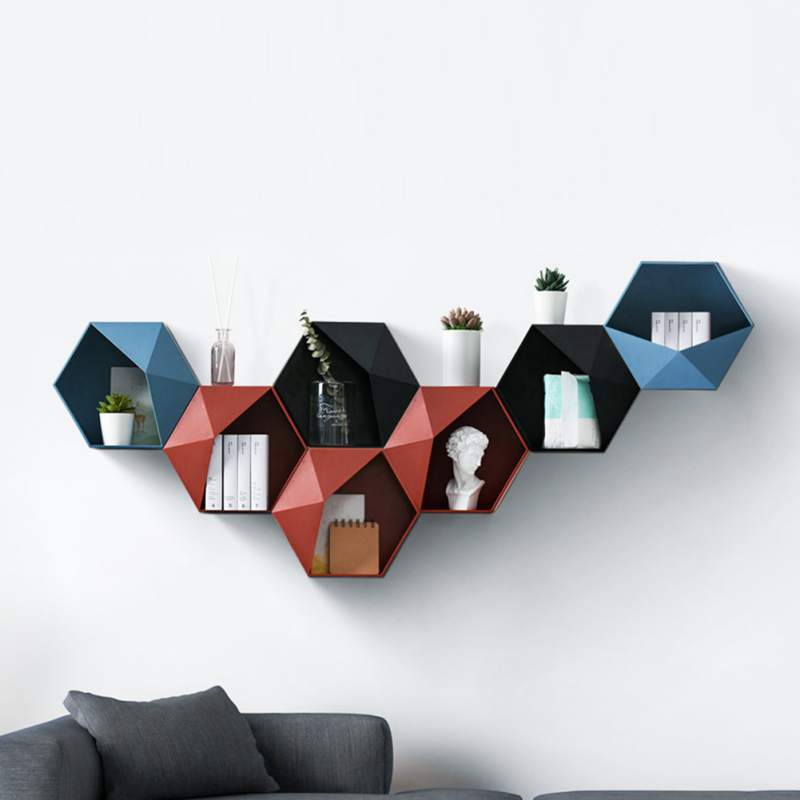 Geometric Floating Shelf-Deals you Love