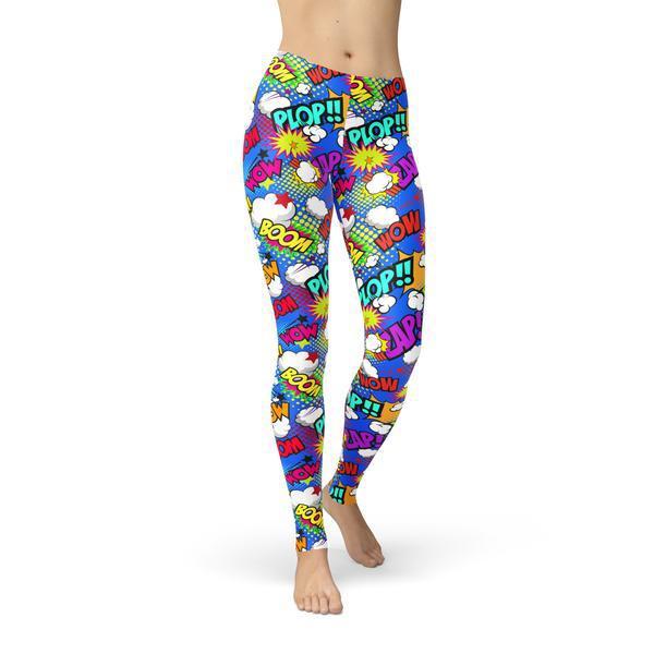 comic book leggings Deals you Love